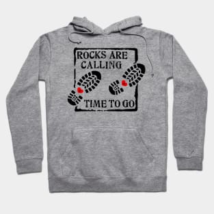 Rocks Are Calling - Rockhounding, Rockhound, Geology, fossils, Hoodie